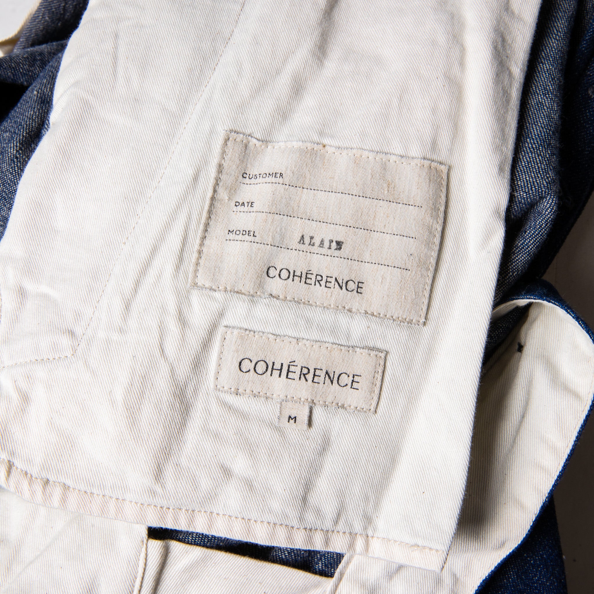 Coherence Alain Pants Selvedge Logger Denim