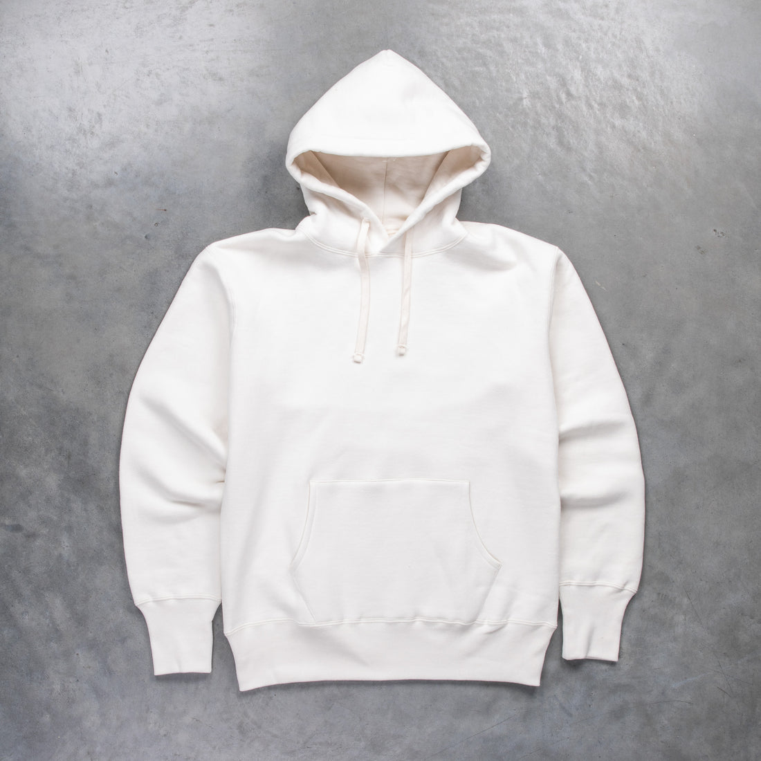 The Real McCoy's 10 Oz Loopwheel Parka Milk