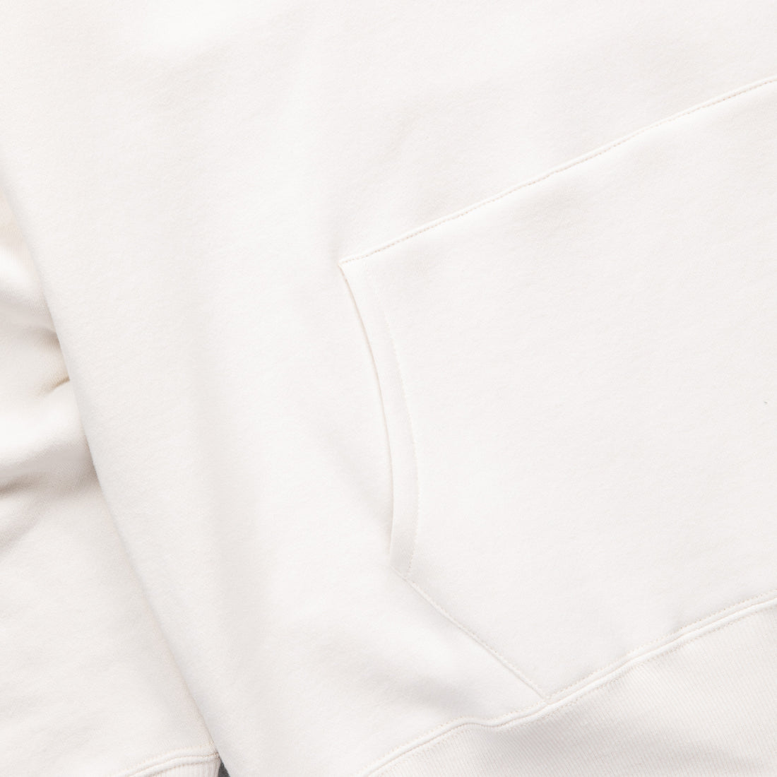 The Real McCoy's 10 Oz Loopwheel Parka Milk
