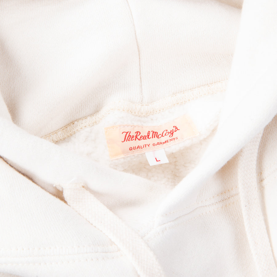 The Real McCoy's 10 Oz Loopwheel Parka Milk