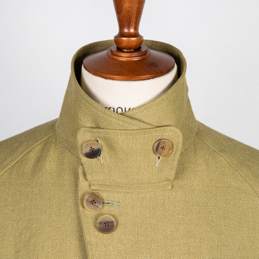 Coherence Robert Jacket Hemp Jaspé Green