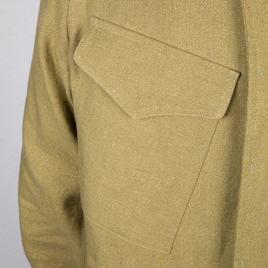 Coherence Robert Jacket Hemp Jaspé Green