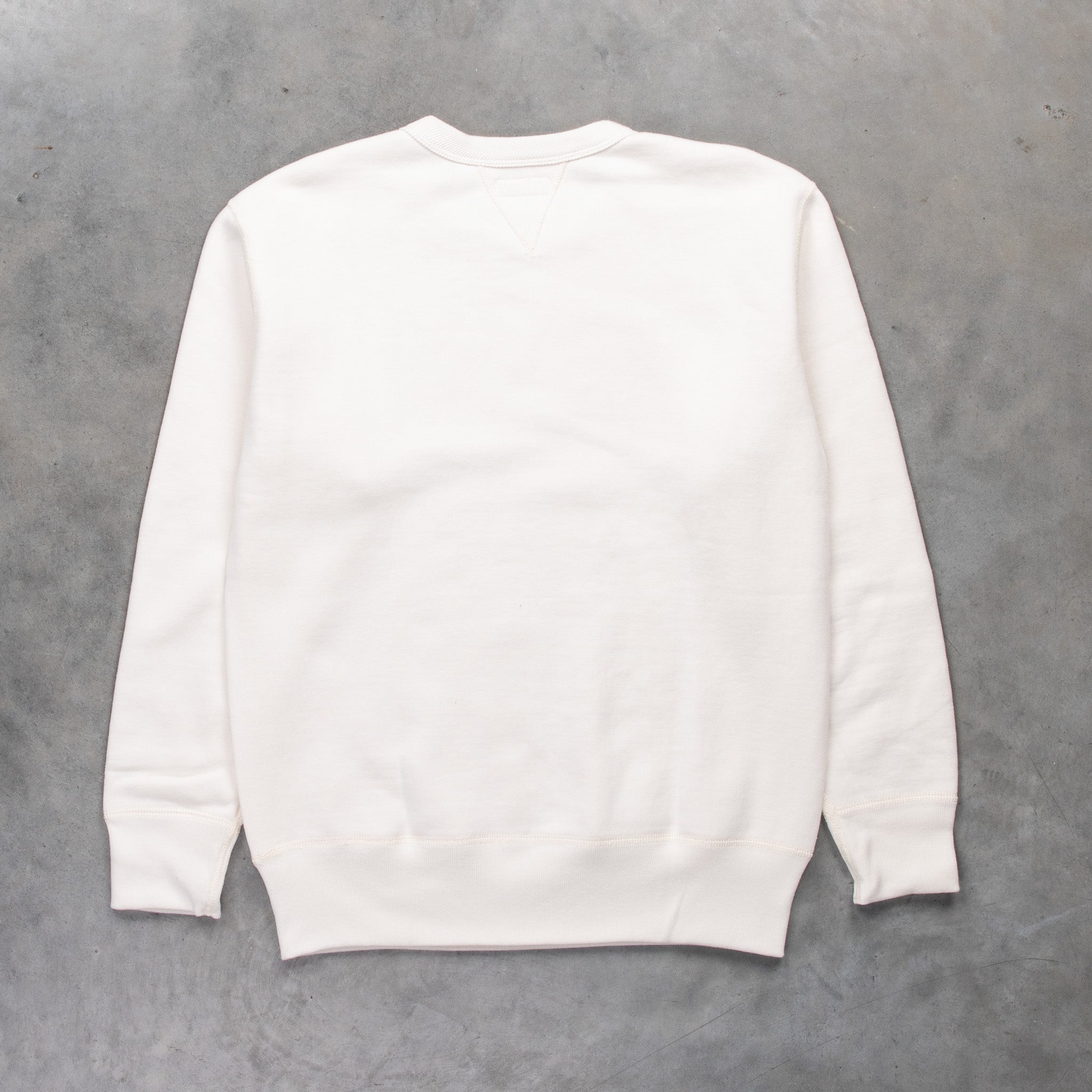 The Real McCoy&#39;s Joe McCoy 10oz loopwheel sweatshirt Milk