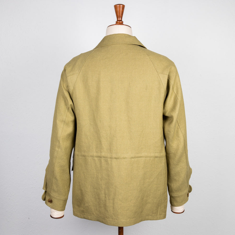 Coherence Robert Jacket Hemp Jaspé Green