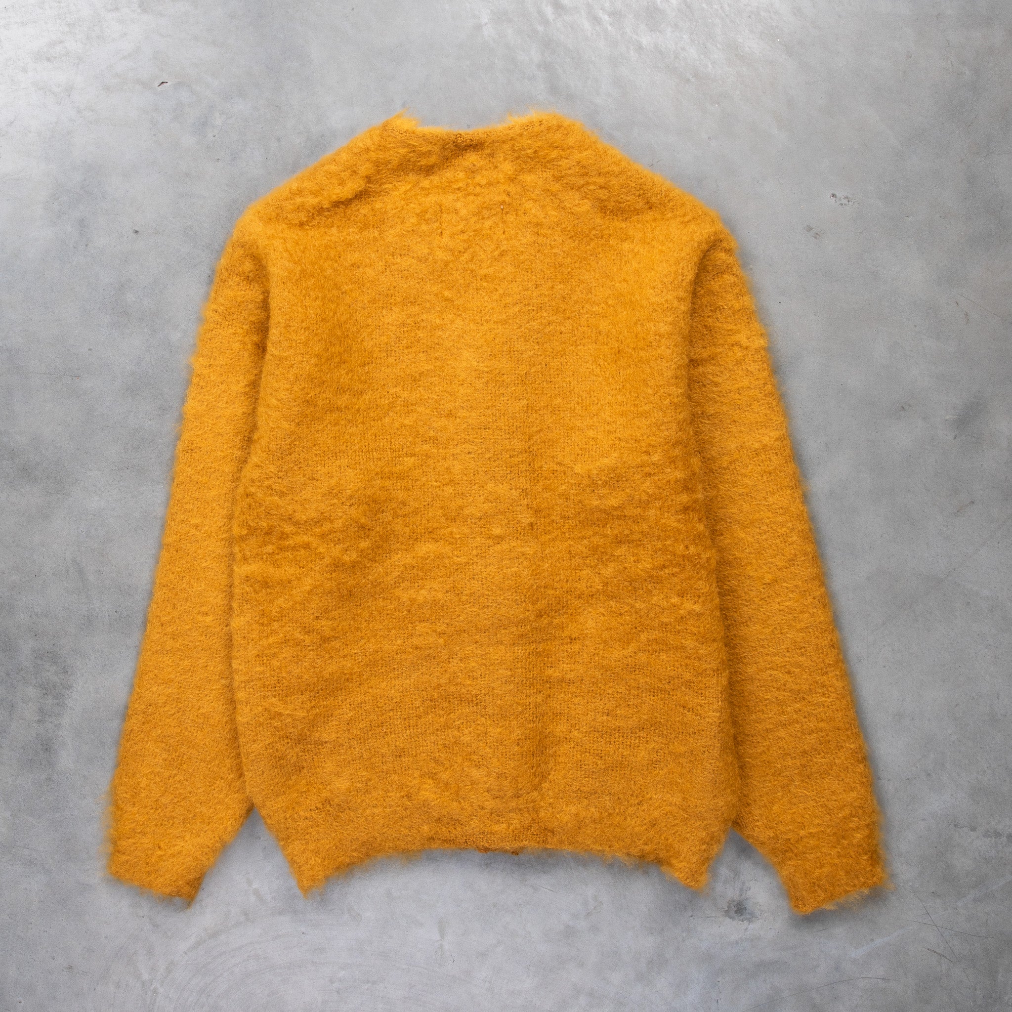 The Real McCoy&#39;s Joe McCoy JM Mohair Cardigan Mustard