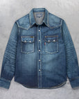 Studio D'Artisan "Crazy" Denim Western Shirt