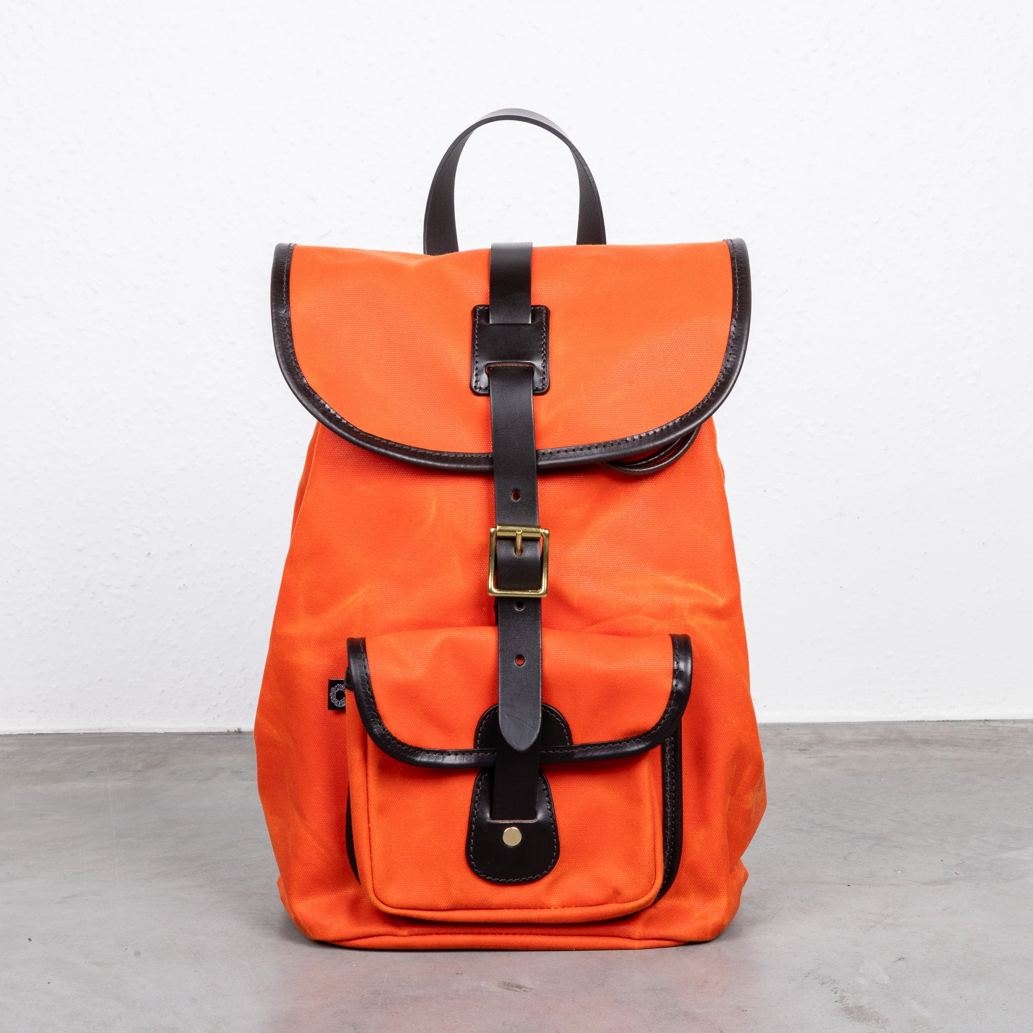 Croots Vintage Canvas Drawstring Rucksack Orange – Frans Boone Store