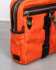 Croots Vintage Canvas Laptop Bag Orange