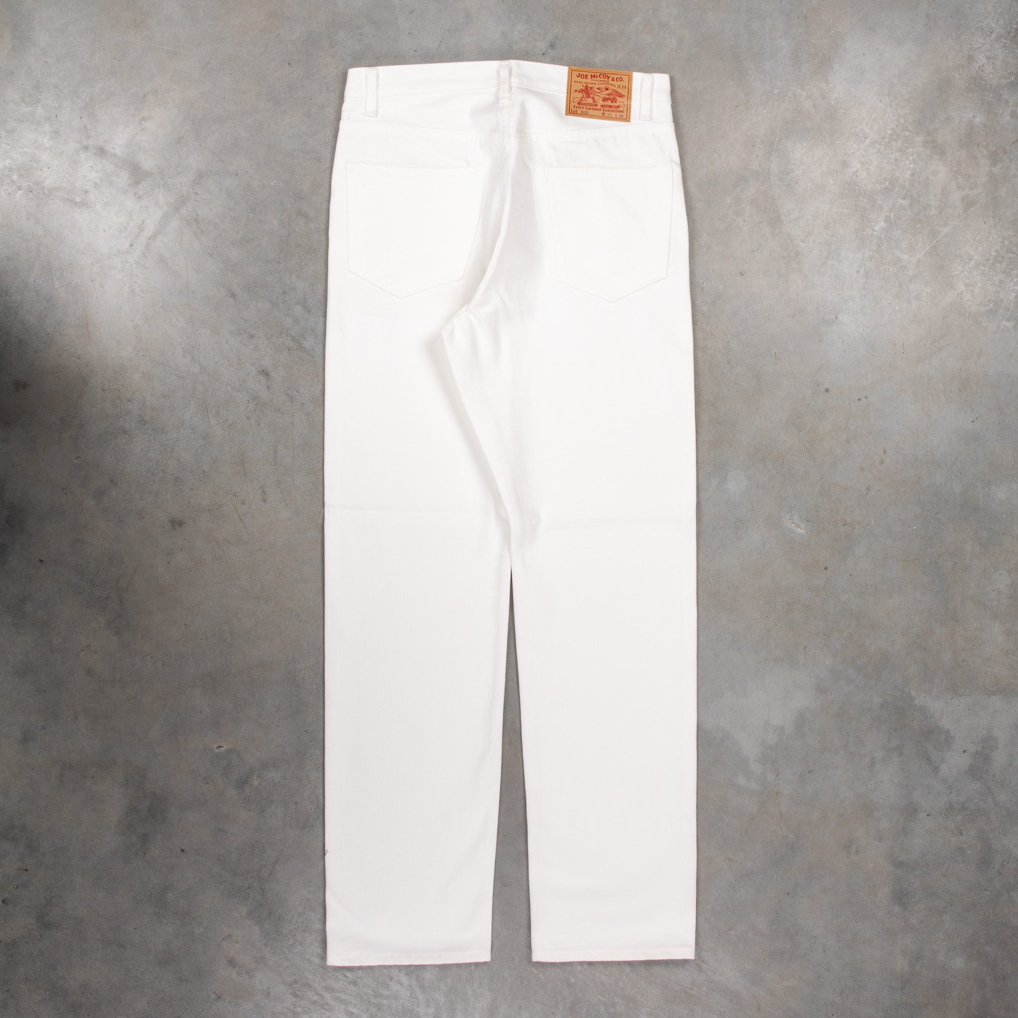 The Real McCoy's Lot.905 White Jeans – Frans Boone Store