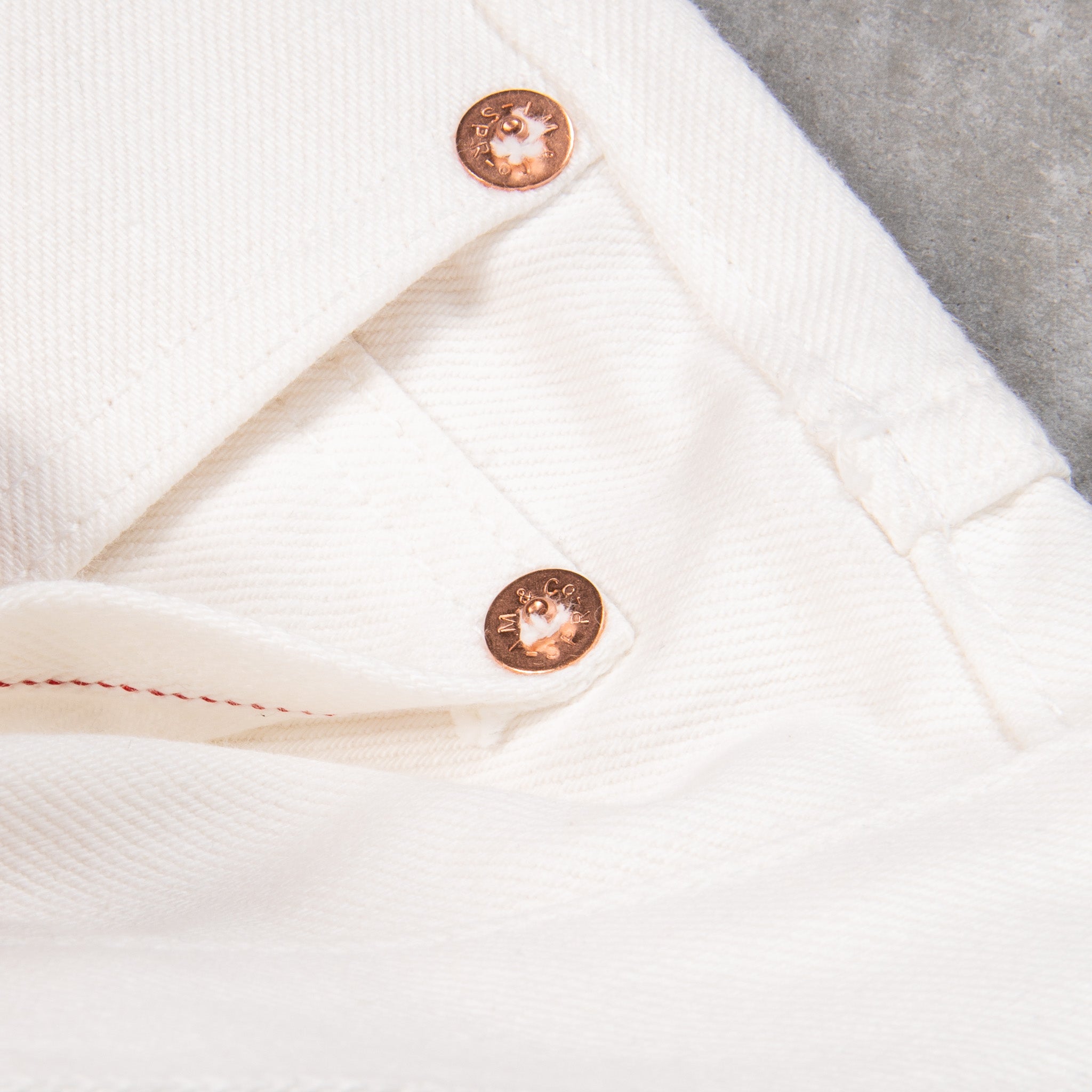 The Real McCoy&#39;s Lot.905 White Jeans