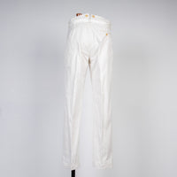 Coherence Alain Pants Selvedge Yacht Canvas B.White