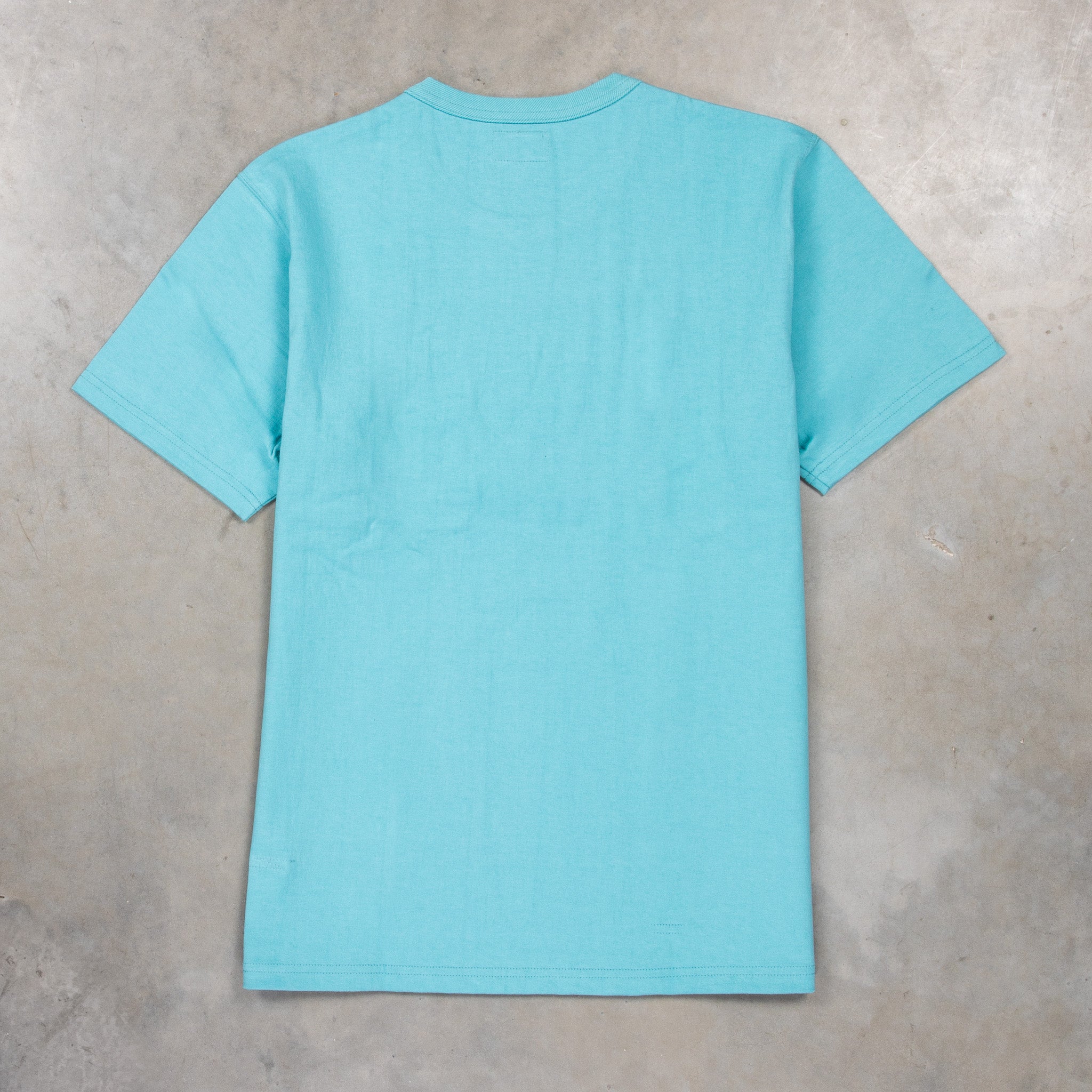 The Real McCoys Pocket Tee Teal – Frans Boone Store