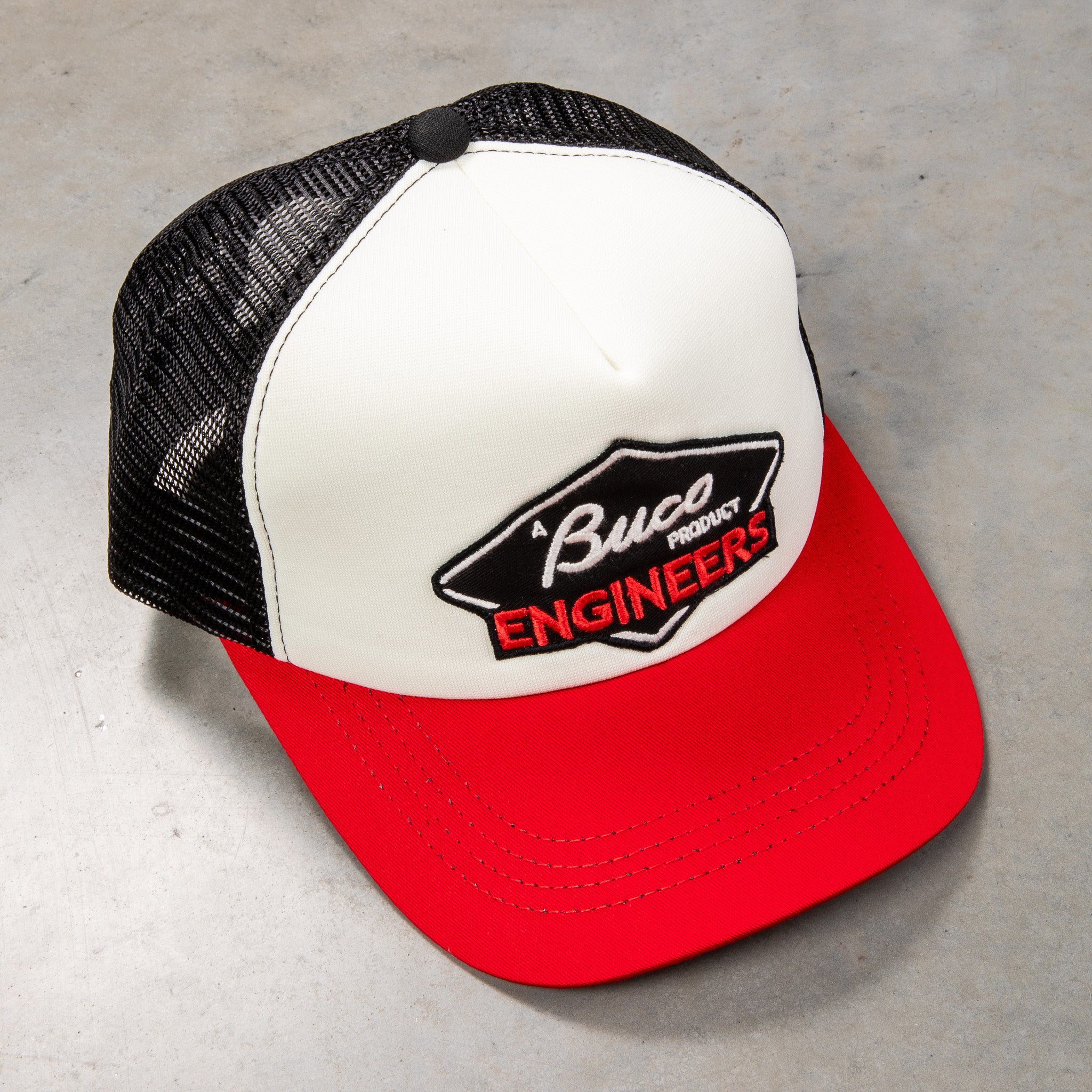 The Real McCoy&#39;s Buco Mesh Cap White