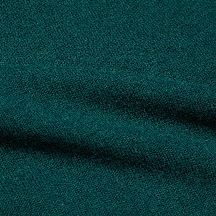 William Lockie x Frans Boone Super Geelong Vintage fit sweater Tartan Green