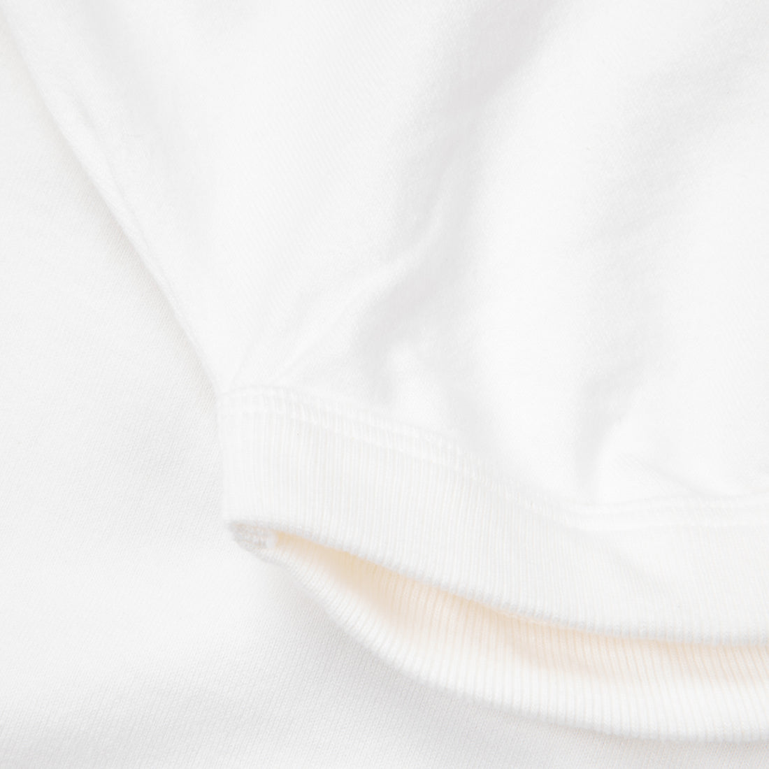 Fullcount Flat Seam Heavyweight Longsleeve T-Shirt White