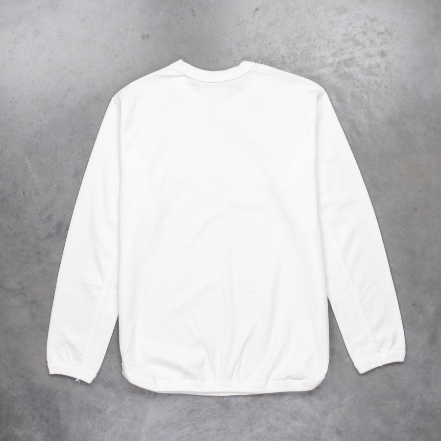 Fullcount Flat Seam Heavyweight Longsleeve T-Shirt White