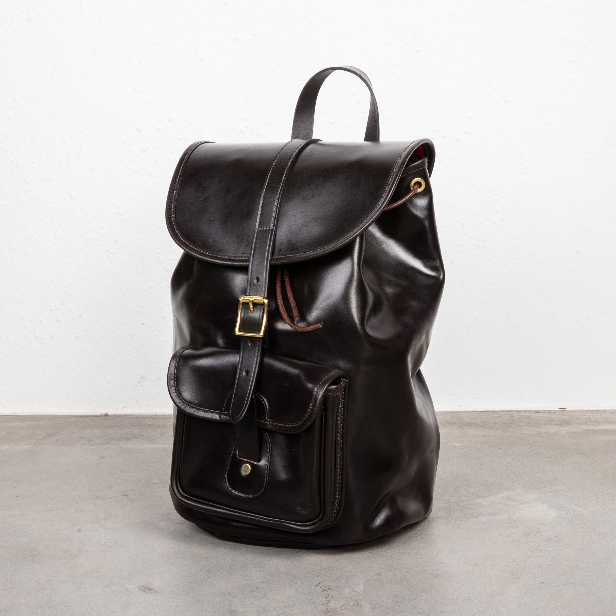 Croots Malton Bridle leather Rucksack Dark Havana – Frans Boone Store