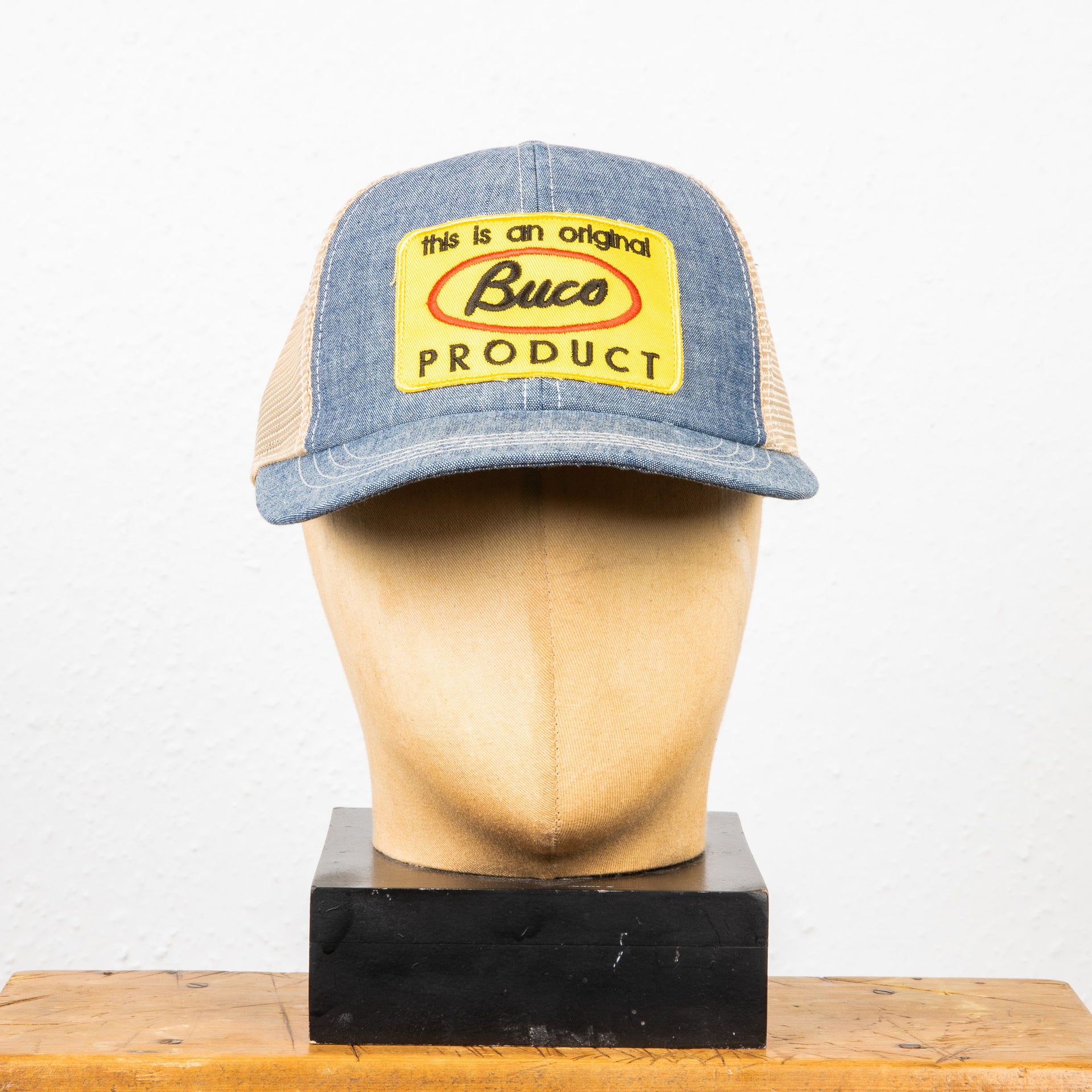 The Real McCoy's Buco Chambray Mesh Cap – Frans Boone Store
