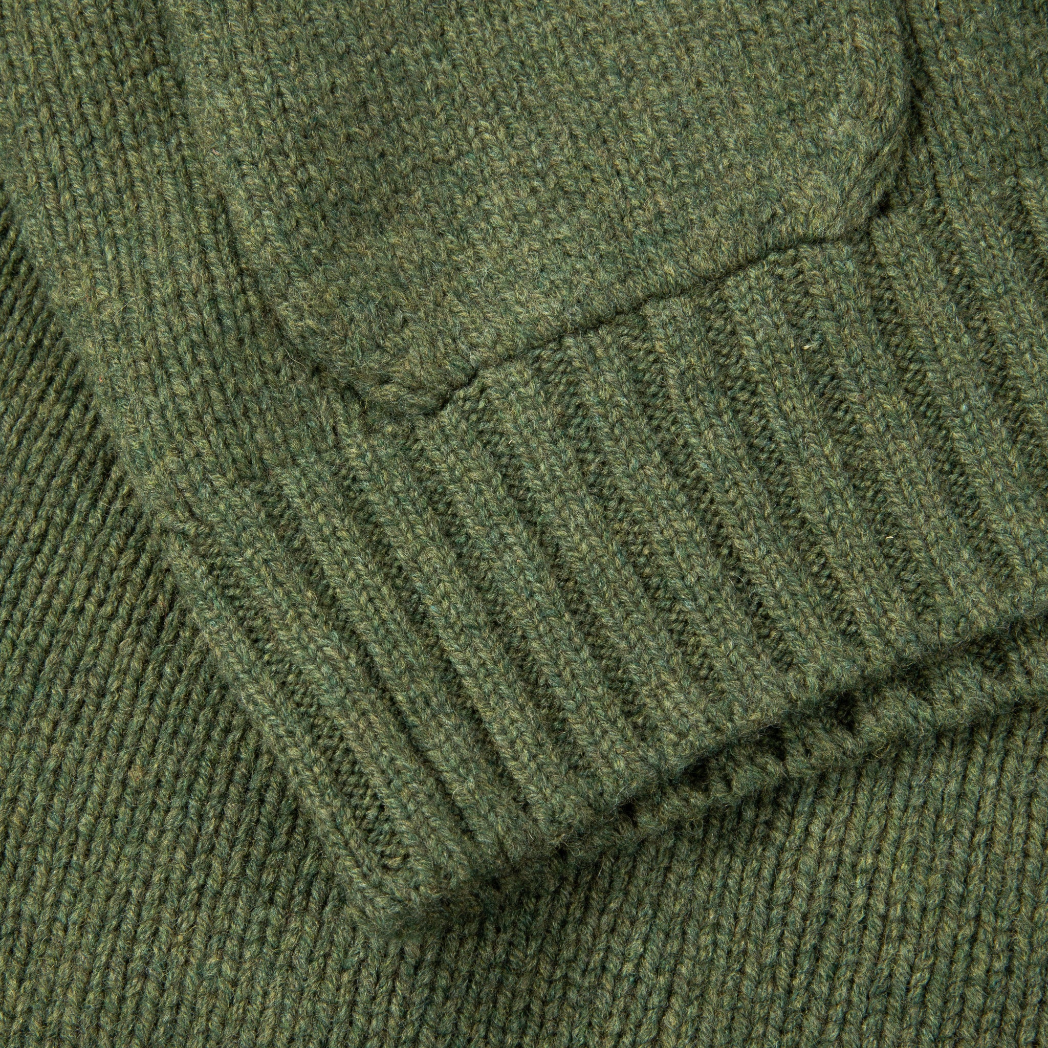 William Lockie x Frans Boone Alain 3-Pocket Cardigan Lambswool Rosemary