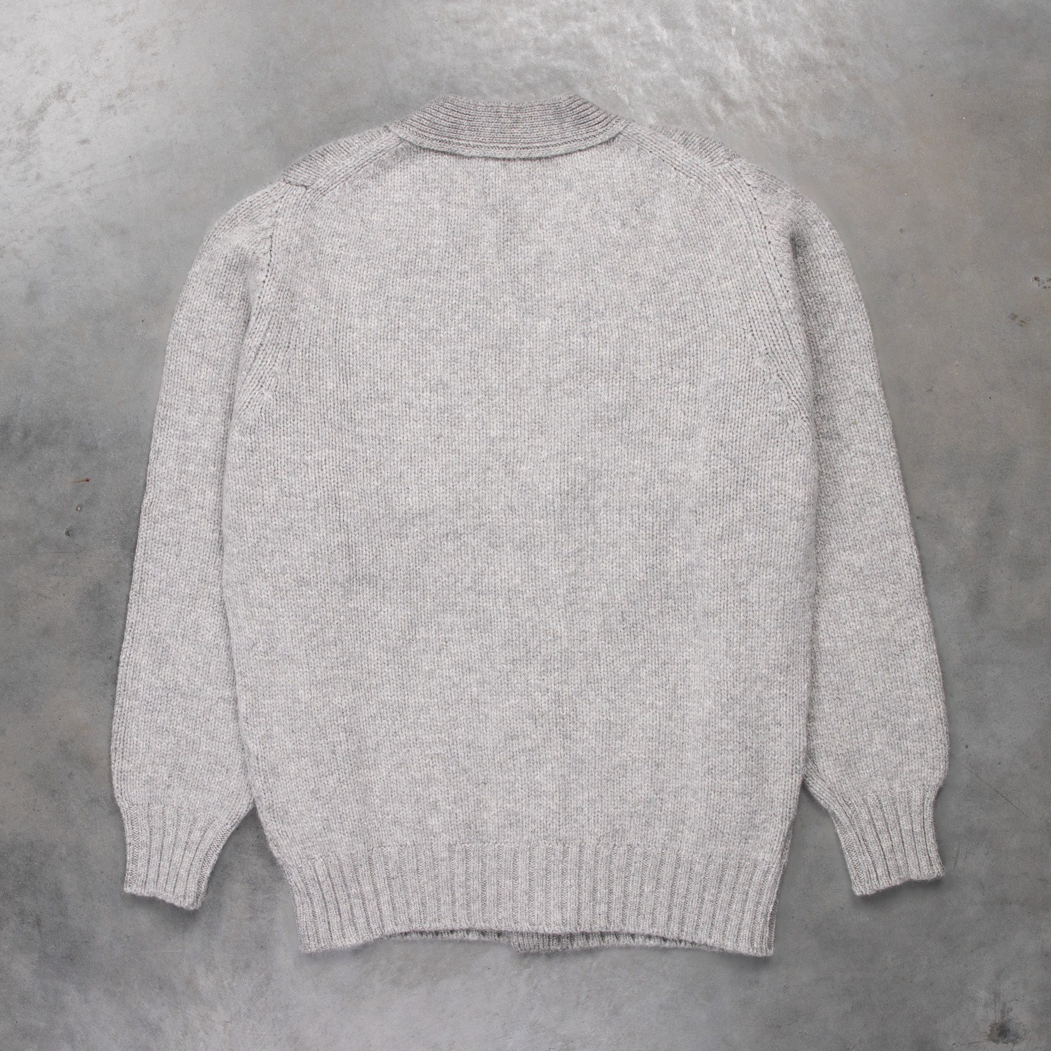 William Lockie x Frans Boone Alain 3-Pocket Cardigan Lambswool Flannel