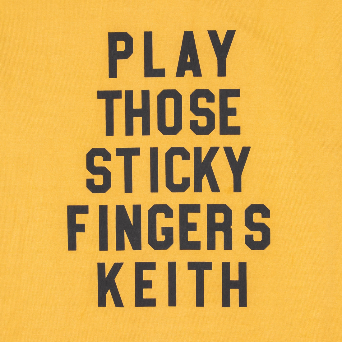 The Real McCoy's Football T-Shirt Sticky Fingers Corn