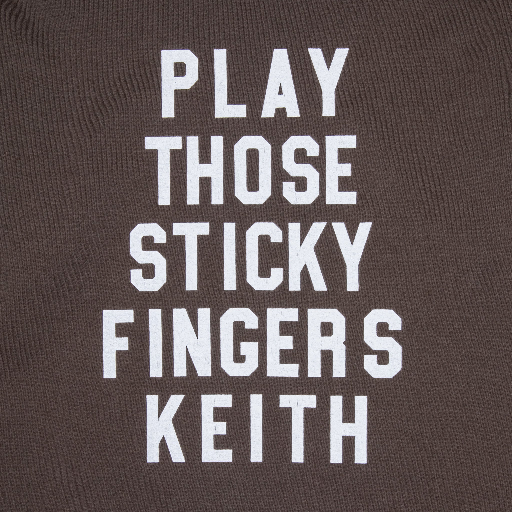 The Real McCoy&#39;s Football T-Shirt Sticky Fingers Charcoal