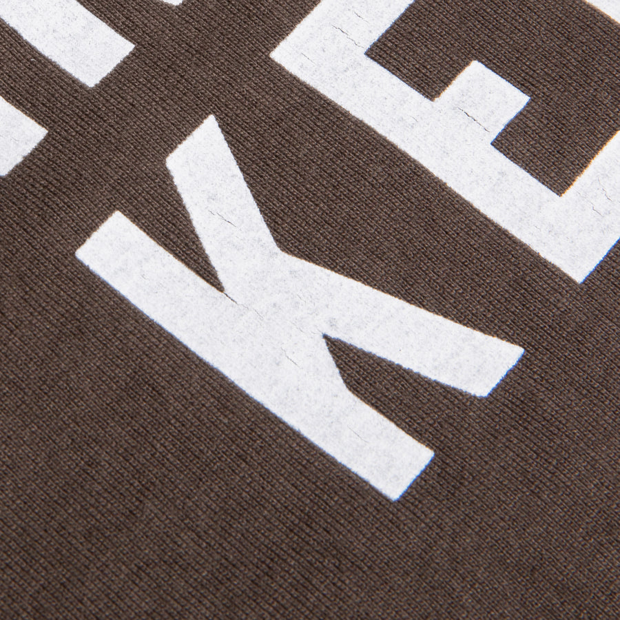 The Real McCoy's Football T-Shirt Sticky Fingers Charcoal