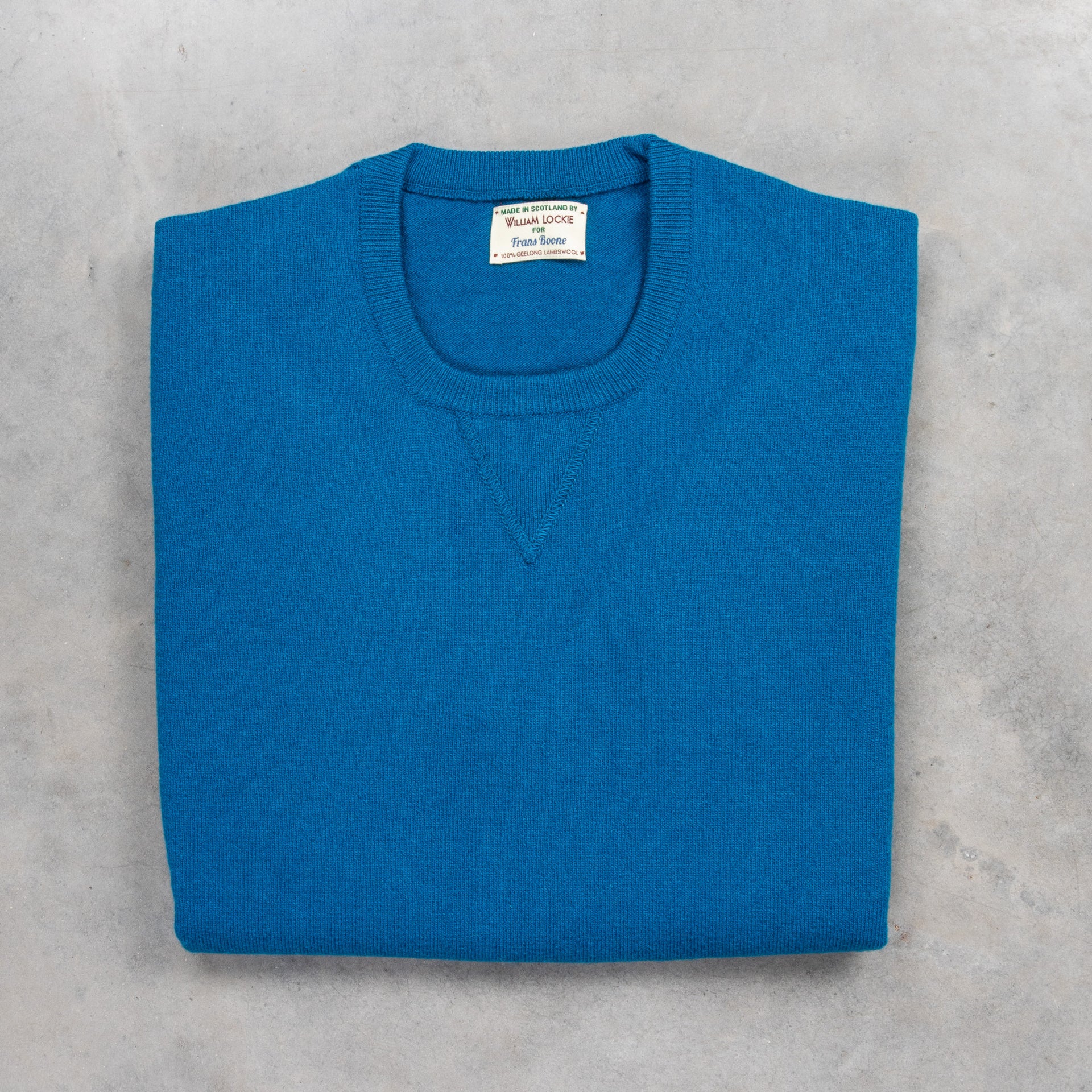 William Lockie x Frans Boone Super Geelong Vintage fit sweater Tarn