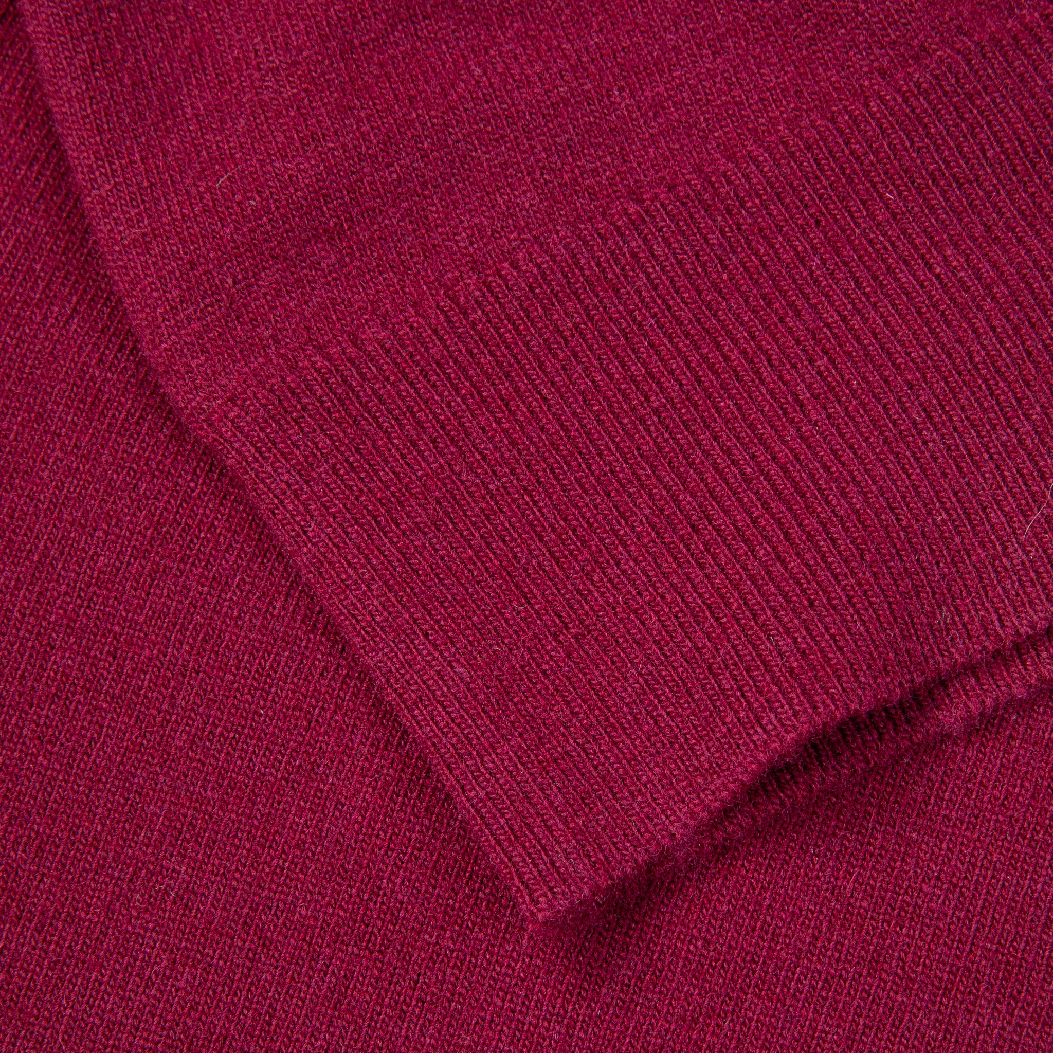 William Lockie x Frans Boone Super Geelong Vintage fit sweater damson