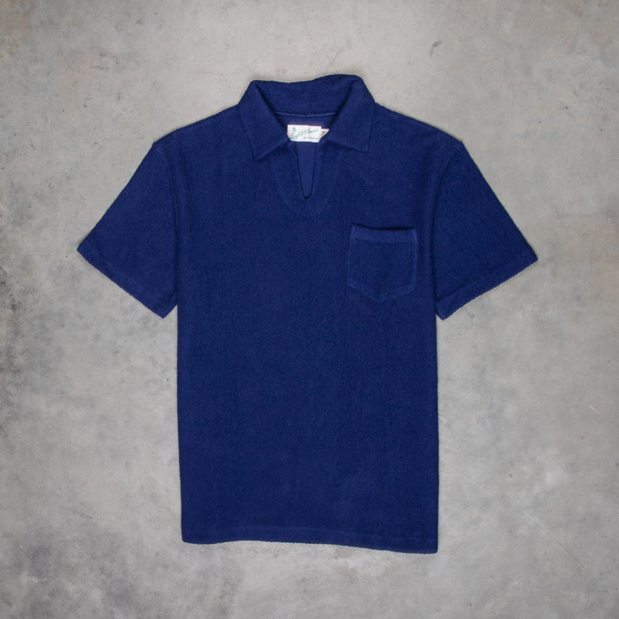 The Real McCoy's Cotton Pile Skipper Navy