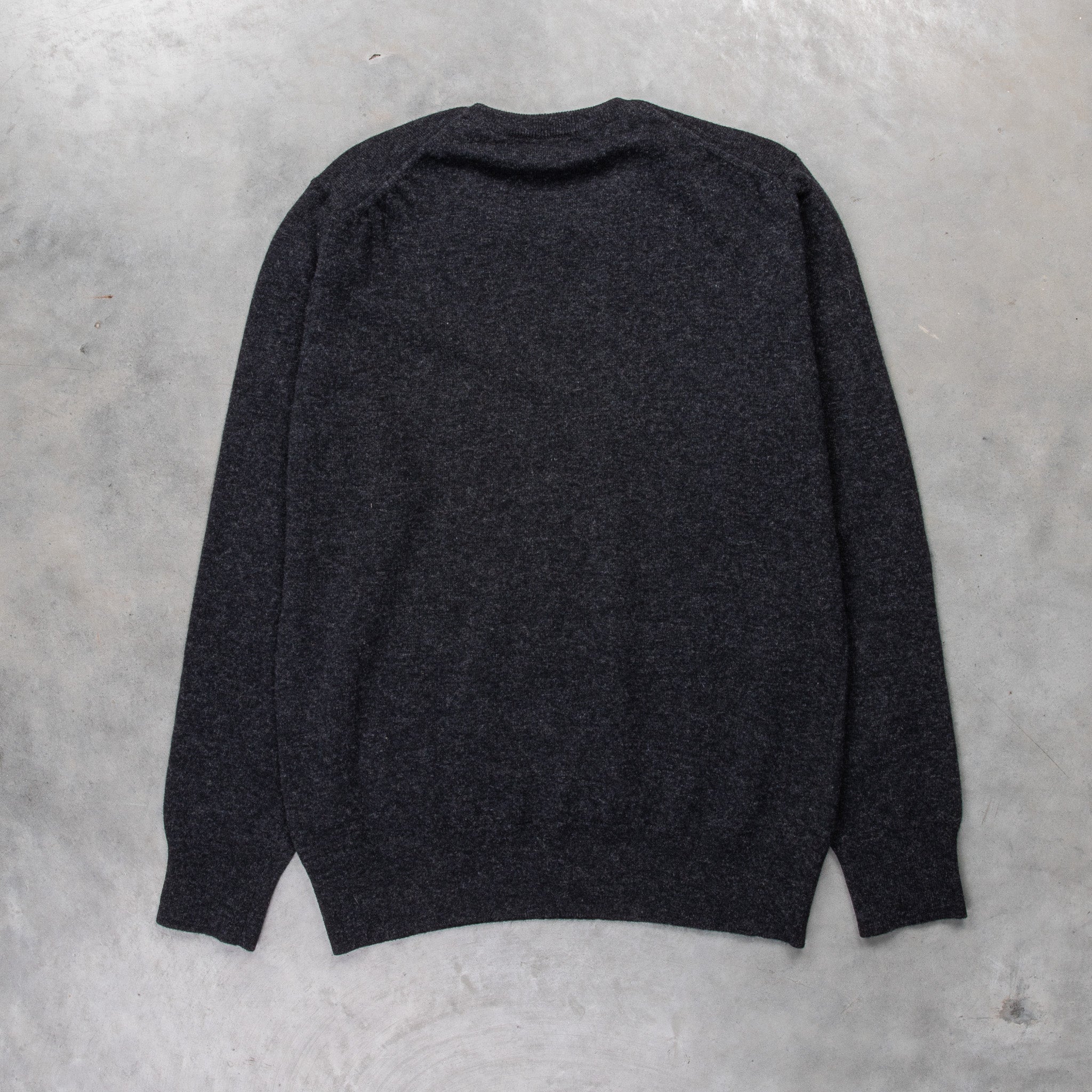 William Lockie x Frans Boone Super Geelong Vintage fit sweater Charcoal