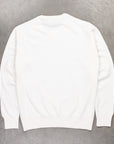 William Lockie x Frans Boone Super Geelong Vintage fit sweater Ice White