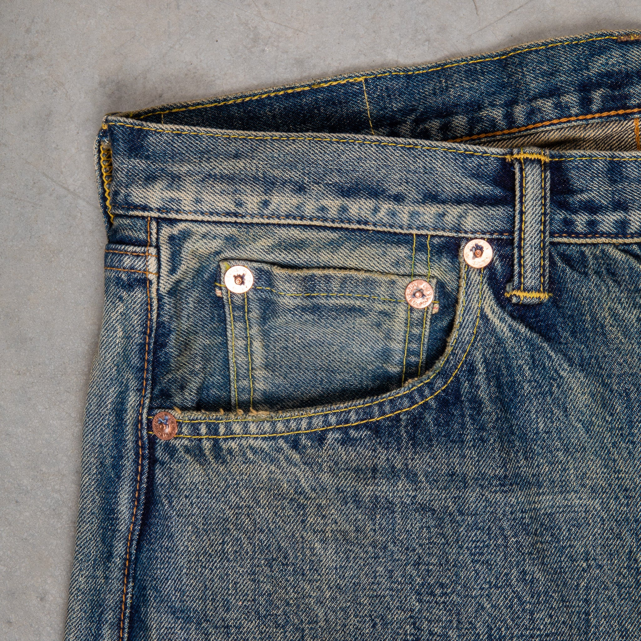 The Real McCoy&#39;s 001XX Washed Jeans