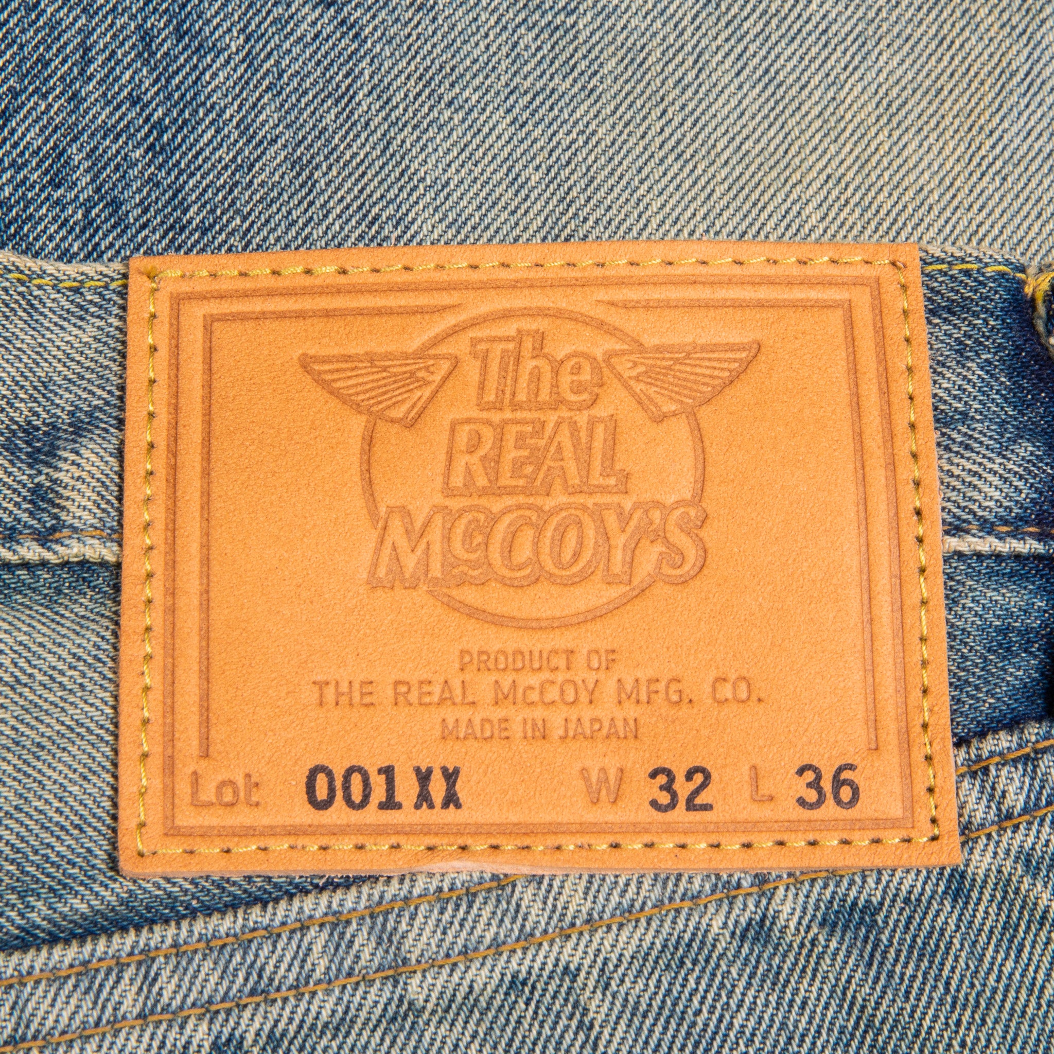 The Real McCoy&#39;s 001XX Washed Jeans