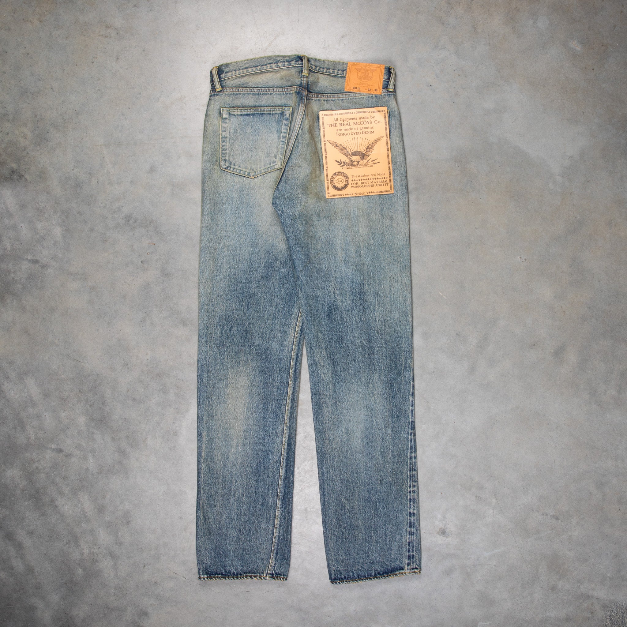 The Real McCoy&#39;s 001XX Washed Jeans