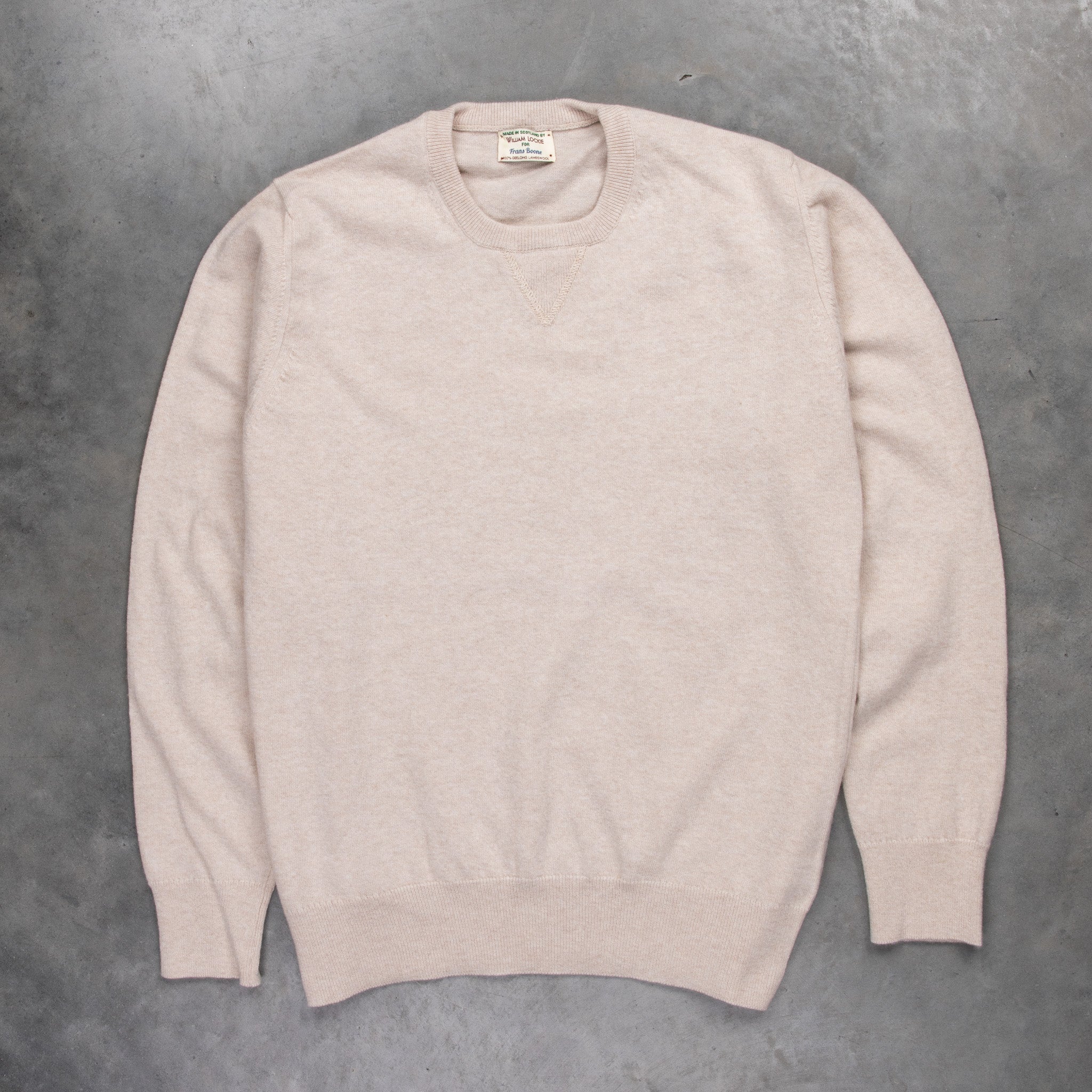 William Lockie x Frans Boone Super Geelong Vintage fit sweater Swansdown