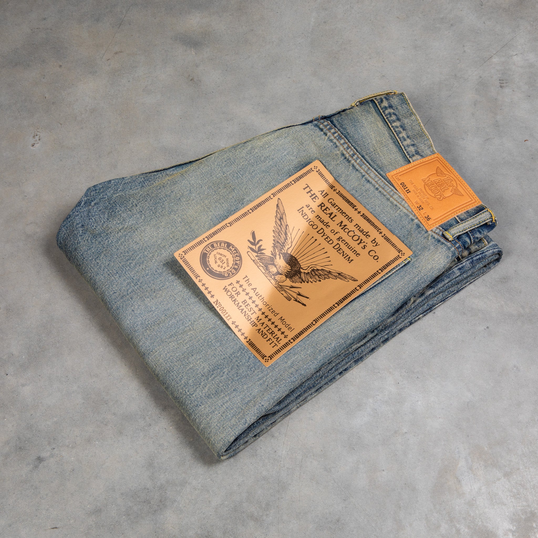 The Real McCoy&#39;s 001XX Washed Jeans