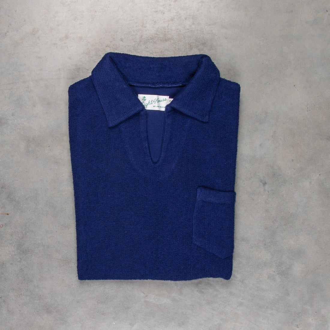 The Real McCoy's Cotton Pile Skipper Navy