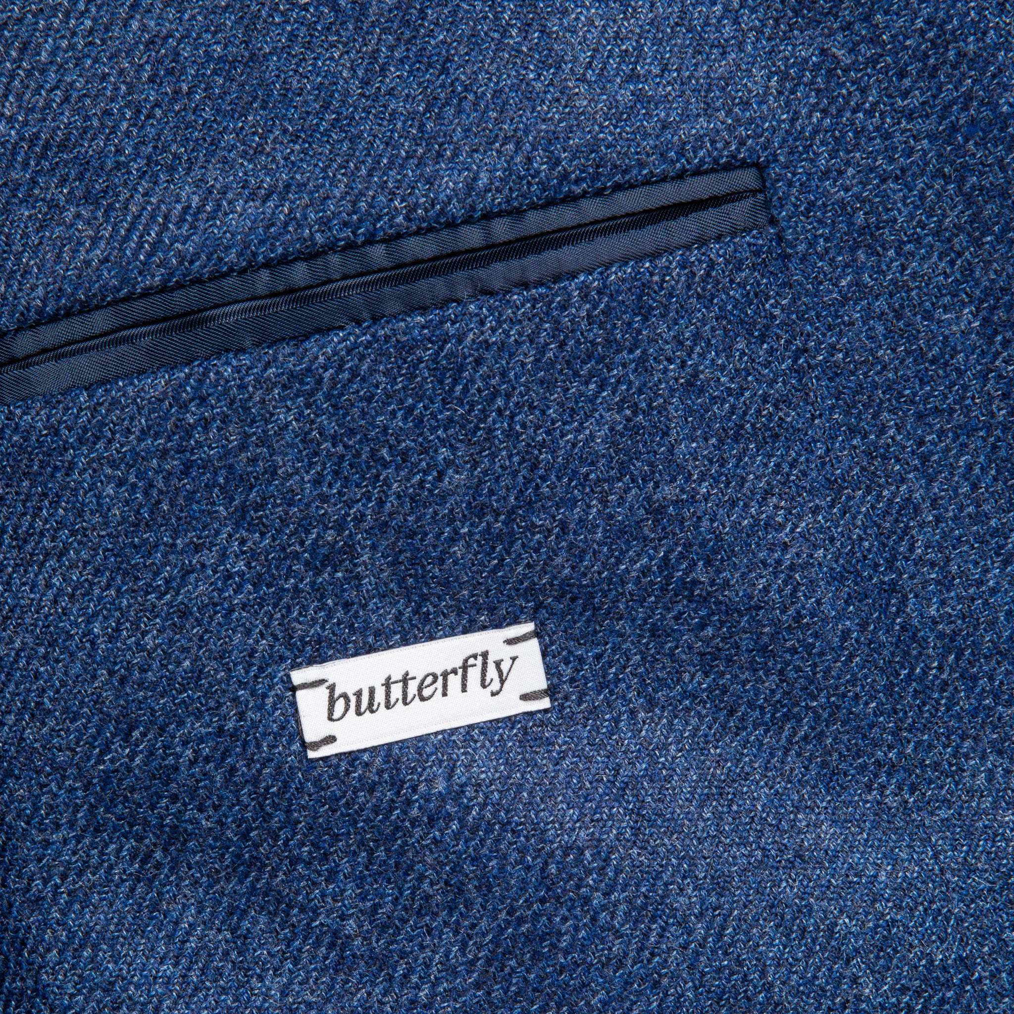 Caruso Butterfly Jacket 100% Cashmere Blu – Frans Boone Store