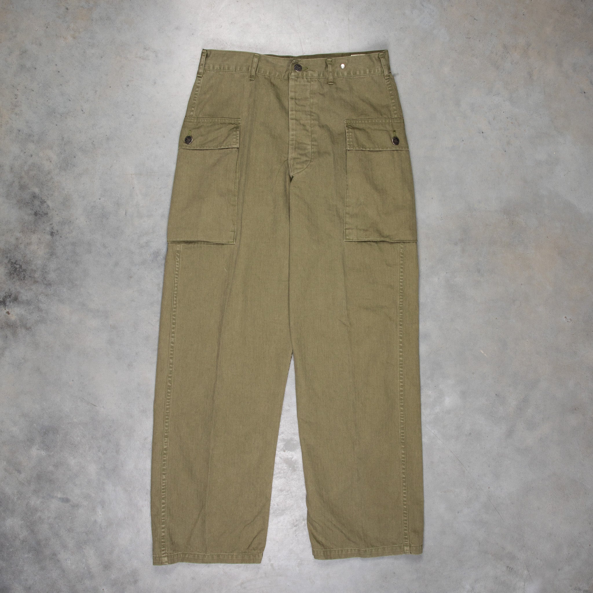 Orslow U.S Army 2 pockets Cargo pants Army Green