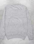 William Lockie x Frans Boone Super Geelong Vintage fit sweater Flannel Grey