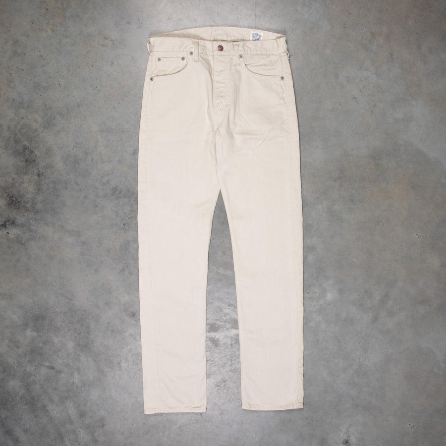 Orslow 107 Cotton Pique Ivy Fit pants Ivory
