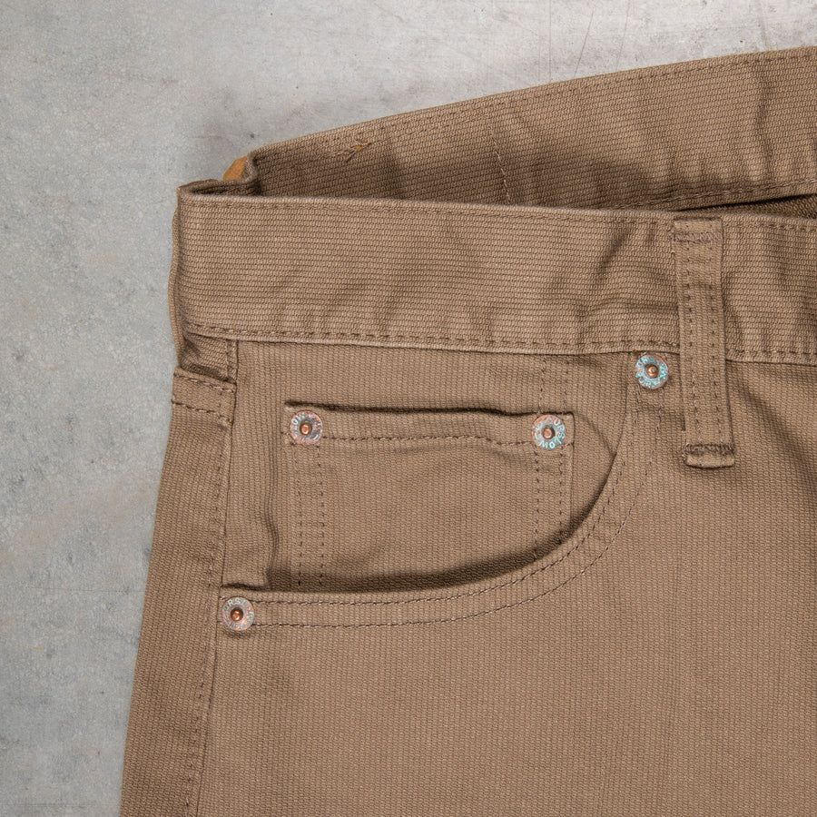 Orslow  107 Cotton Pique Ivy Fit pants Dusty olive