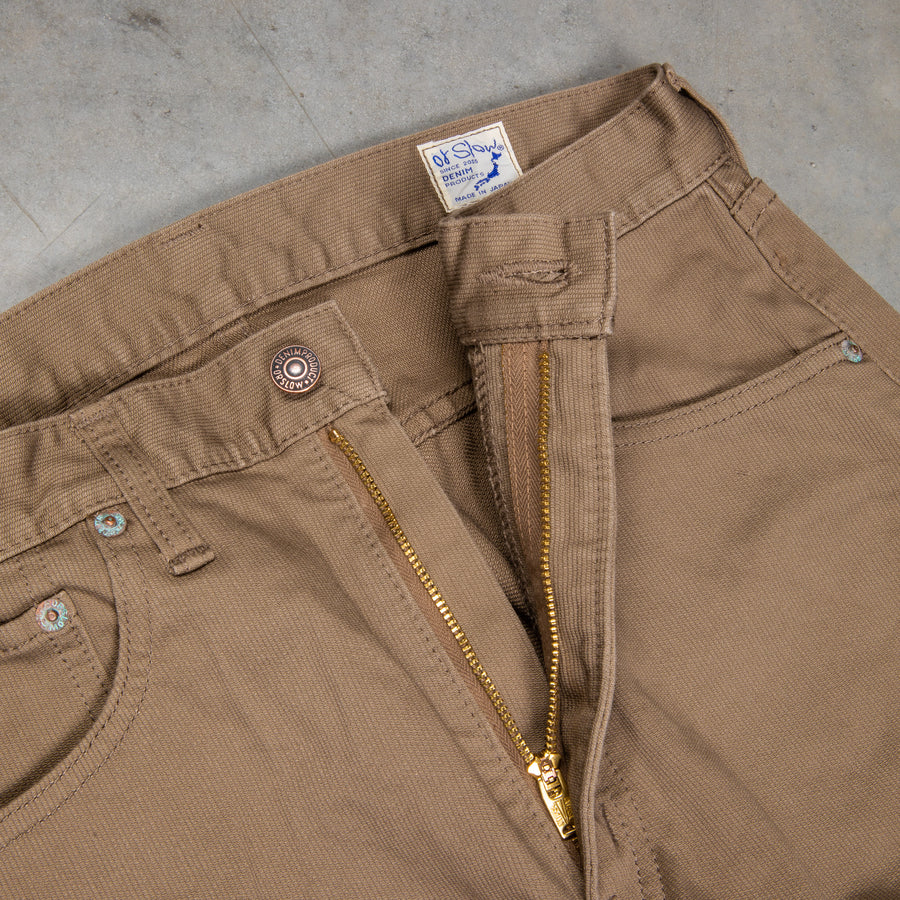 Orslow  107 Cotton Pique Ivy Fit pants Dusty olive