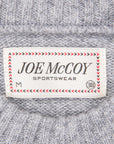 The Real McCoy's Wool Crewneck Sweater Grey