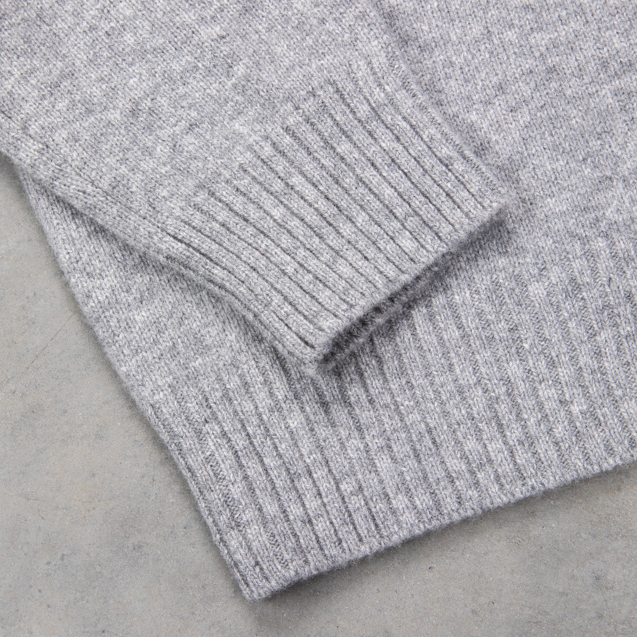 The Real McCoy&#39;s Wool Crewneck Sweater Grey