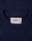 The Real McCoy's Wool Crewneck Sweater Navy