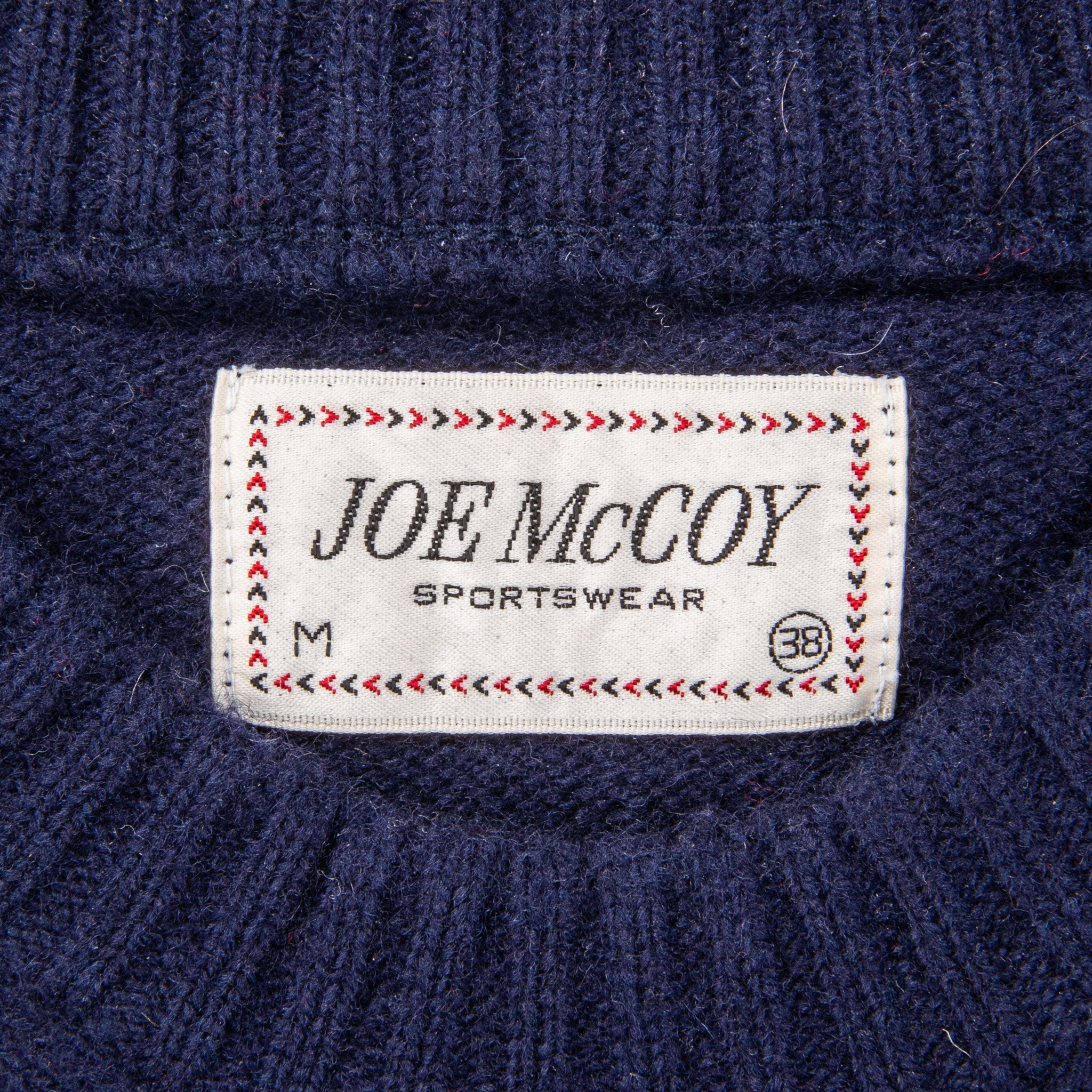 The Real McCoy&#39;s Wool Crewneck Sweater Navy