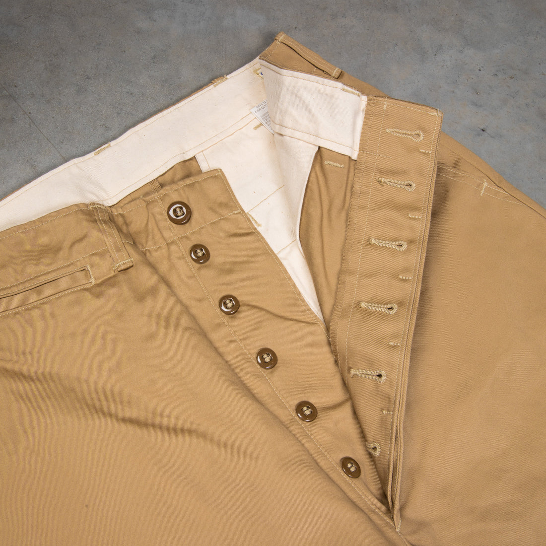 Orslow Vintage Fit Army trousers Khaki