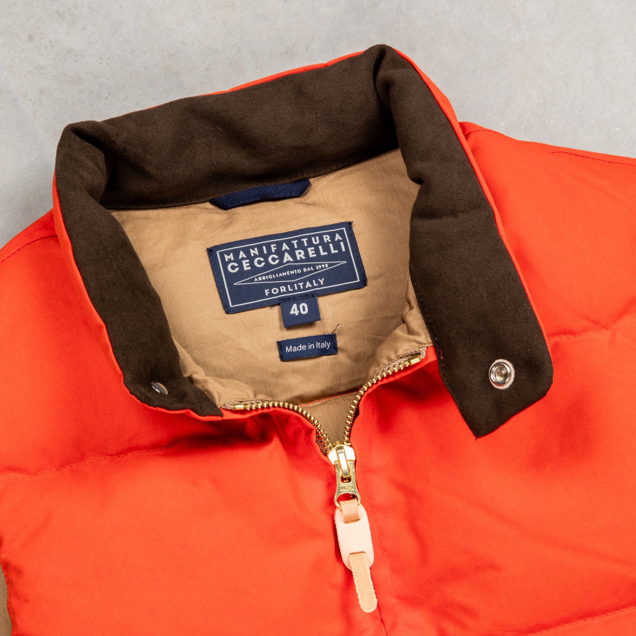 MANIFATTURA CECCARELLI/GOOSEDOWNVEST 42